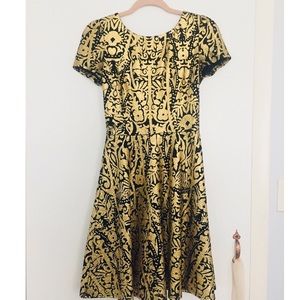 Boutique Gold Party Dress